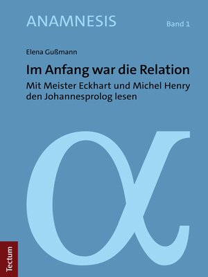 cover image of Im Anfang war die Relation